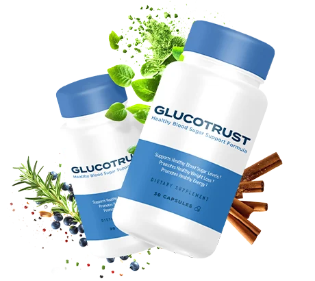 GlucoTrust supplement bottles